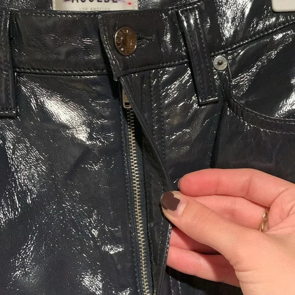 New AGOLDE leather 90s pants - Picture 5 of 10
